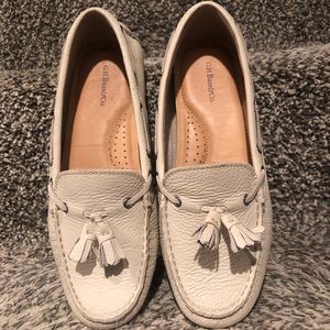 Bass leather moccasins